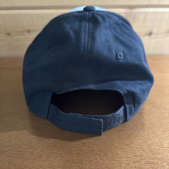 Tampa Bay Rays Baseball Ball Hat Blue Fitted Cap Hook/Eye Closure One Size NEW - Picture 4 of 4